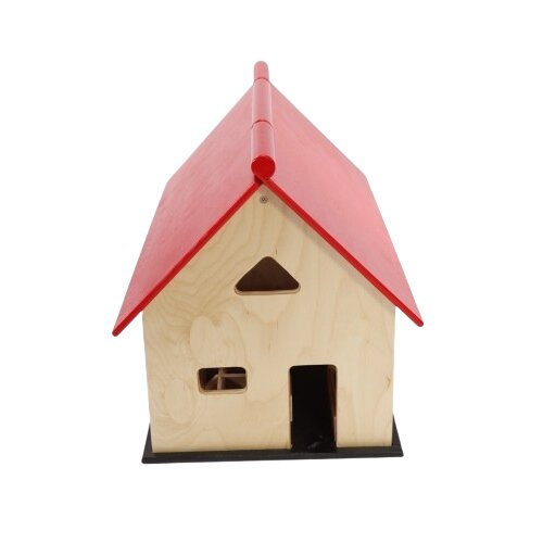 Drewniana stajnia dla koni z uchylnymi drzwiami i dachem Mumbee