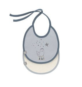 Zestaw śliniaków wodoodpornych 0m+ More Magic Foka 2 szt. 1311016466-Lassig