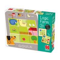 Gra edukacyjna dla dzieci Farma Goula 53168 