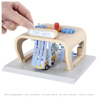 Interaktywna myjnia dla samochodów PowerClean Goki 53779 drewniane zabawki dla dzieci