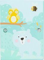 Drewniana pastelowa przebijanka z młoteczkiem 11723-Small Foot, zabawki motoryczne