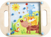 Zręcznościowa gra dla dzieci, przyjaciele na łące, HB302111-Haba