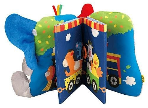 Mata dla dzieci Szary słonik 3w1 Ka10754-K's Kids, zabawki edukacyjne