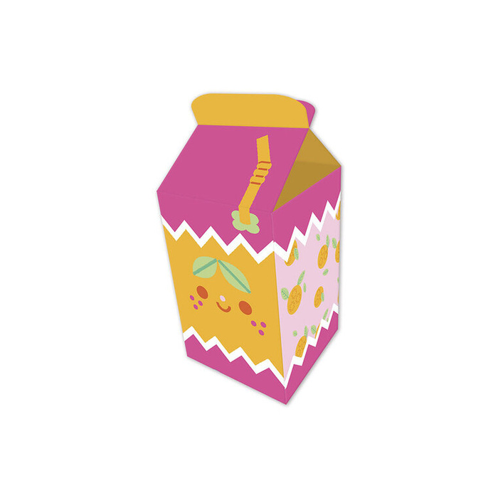 Zestaw kreatywny 12 pudełek z papieru kawaii do samodzielnego wykonania Janod J09164