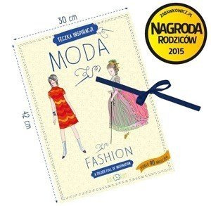 Moda Teczka inspiracji Zuzu Toys, książeczki edukacyjne