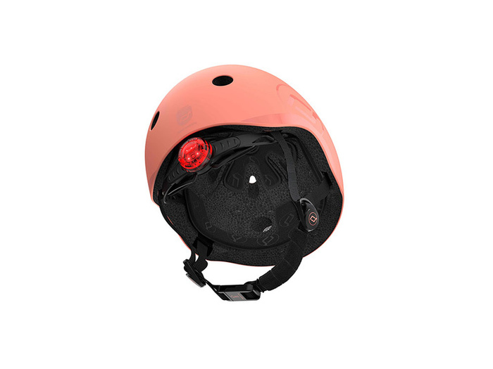 Kask S-M dla dzieci 3+ Peach 96363-Scootandride