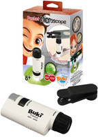 Nauka i zabawa dla dzieci Mikroskop kieszonkowy MR200 Buki 