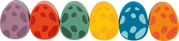 Gra zręcznościowa Balansujący Dino Small Foot 12620 zabawka z klockami drewnianymi