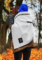 Bambusowy koc Glamour gray LL0386-Lullalove, kocyki dla dzieci