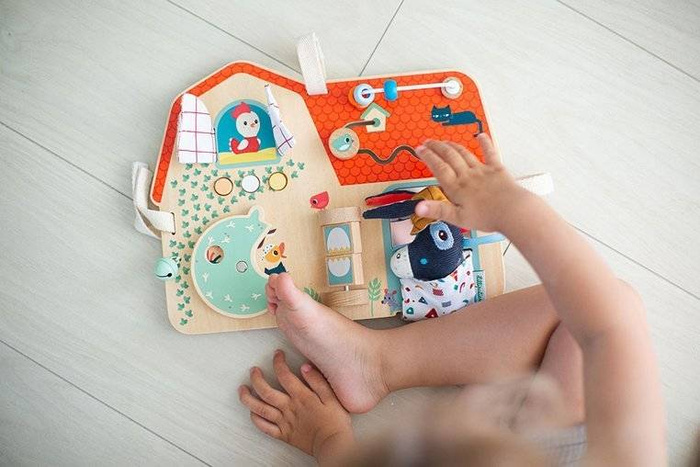 Tablica manipulacyjna z drewna Farma 83179-Lilliputiens