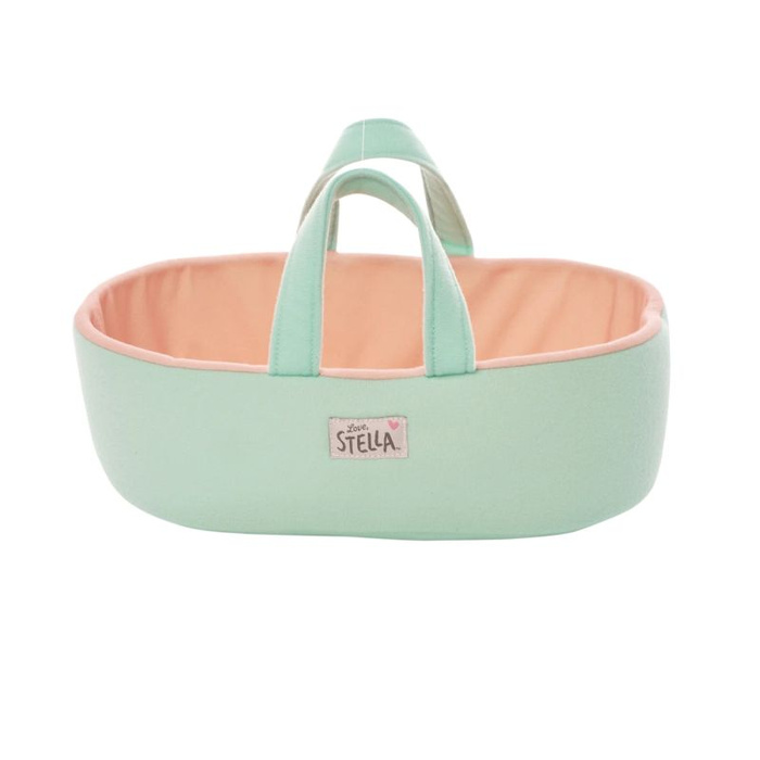 Miękka lalka Peach w koszu Mojżesza Zestaw Love Stella Manhattan Toy 167105