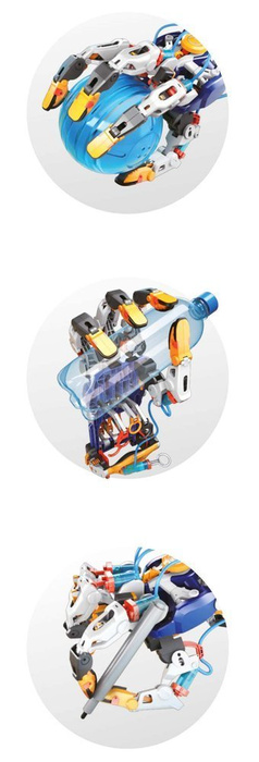 Nauka i zabawa dla dzieci Hydrauliczna ręka cyborga 7508-Buki