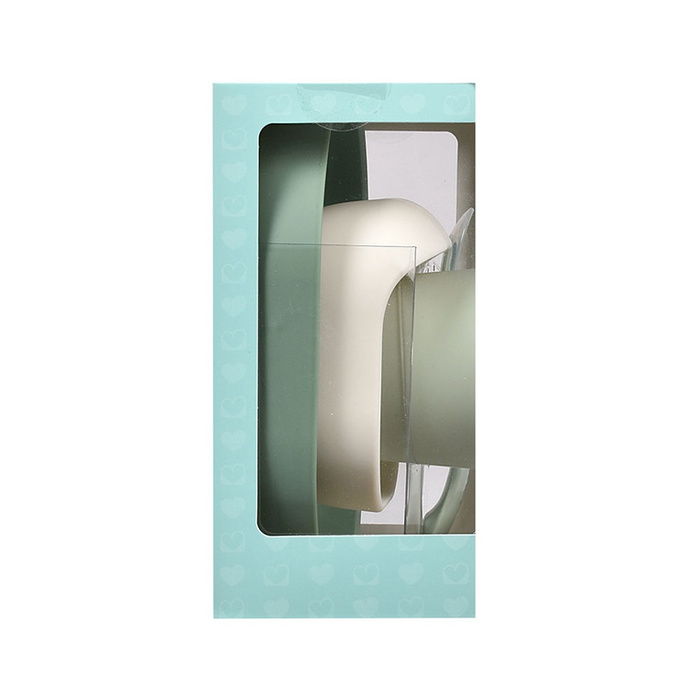 Silikonowe naczynia dla dzieci Zestaw z przyssawką Sage Green Beaba 913592