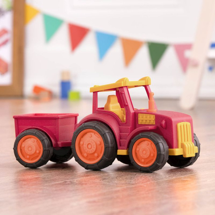 Traktor z przyczepką Wonder Wheels Battat BT1018Z samochody dla dzieci