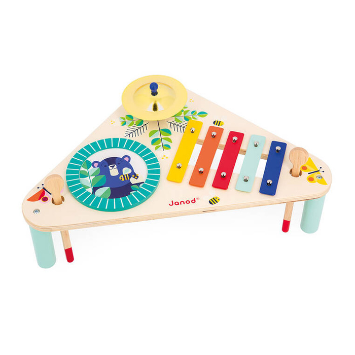 Drewniany multifunkcyjny stolik muzyczny Gioia J07655 Janod