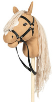 Hobby Horse Koń na kiju beżowy z otwartą buzią Astrup 84364