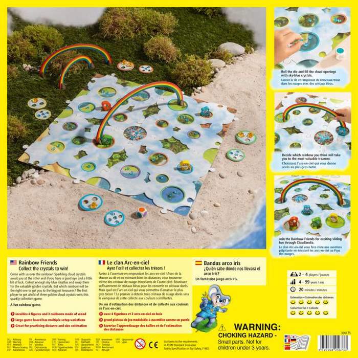 Gra planszowa Tęczowi Przyjaciele 4+ HB306175-Haba, gry dla dzieci