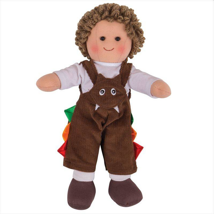 Miękka lalka Jack BJD045-Bigjigs Toys, przytulanki dla dzieci