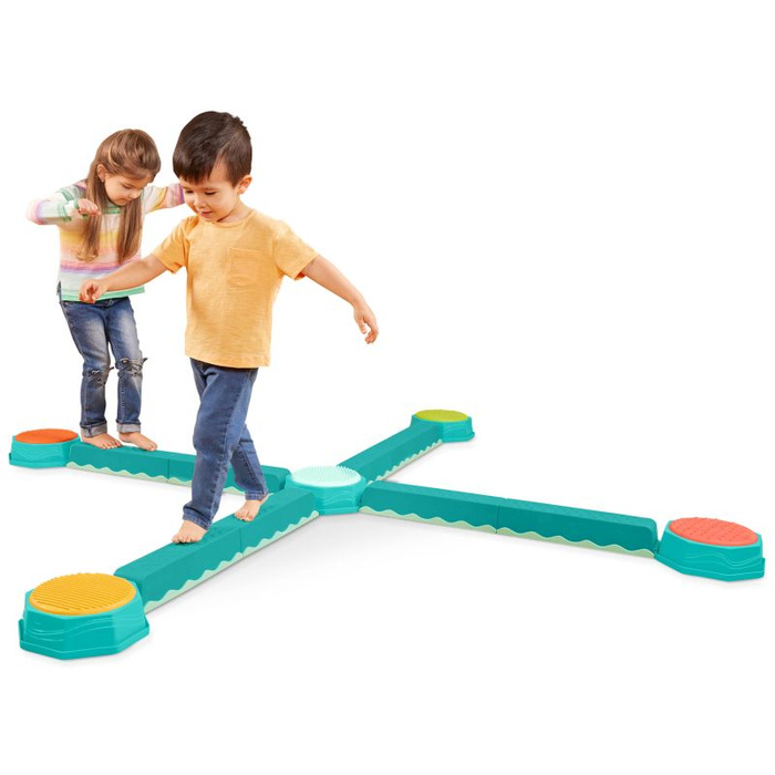 Kombinacyjna ścieżka sensoryczna Zestaw 13 el. Balance & Build B.Toys BX2591Z