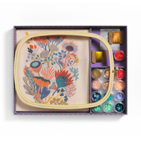 Zestaw do haftu koralikowego z akcesoriami dla dzieci i dorosłych AGA Atelier 58 Djeco GA10058