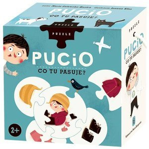 Pucio. Puzzle: Co tu pasuje? Nasza Księgarnia, puzzle dla dzieci