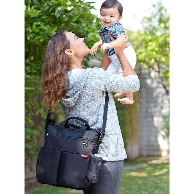 Torba Duo Signature Black 200300-Skip Hop, torba dla mamy i dziecka