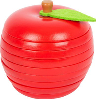 Układanka drewniana Jabłuszko 11915-Small Foot, układanki logiczne 