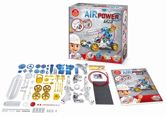 Nauka i zabawa dla dzieci Samochód z napędem powietrznym 7502 Buki