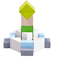 Klocki i układanka drewniana 3D Nordic Mosaic HB305461-Haba, zabawki edukacyjne