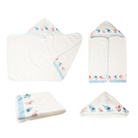 Słonik prysznic przenośny z ręcznikiem i kontrolowanym strumieniem wody Różowy Yookidoo YO40228___OF