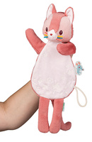 Pacynka świecąca w ciemności Lilliputiens 83613 Przytulanka Kotka Jeanne Komforter dla niemowląt 