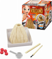 Mini wulkan erupcja i odkopywanie Buki 2225 mały archeolog