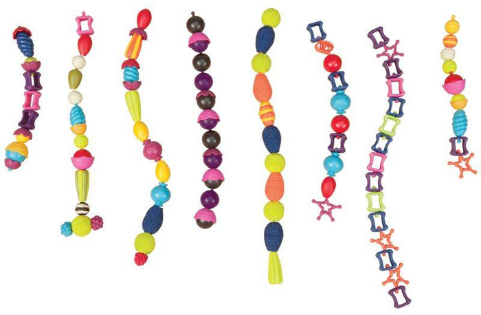 B.eauty Pops zestaw do tworzenia biżuterii 150 elementów BX1373Z- B.Toys, zestaw kreatywny