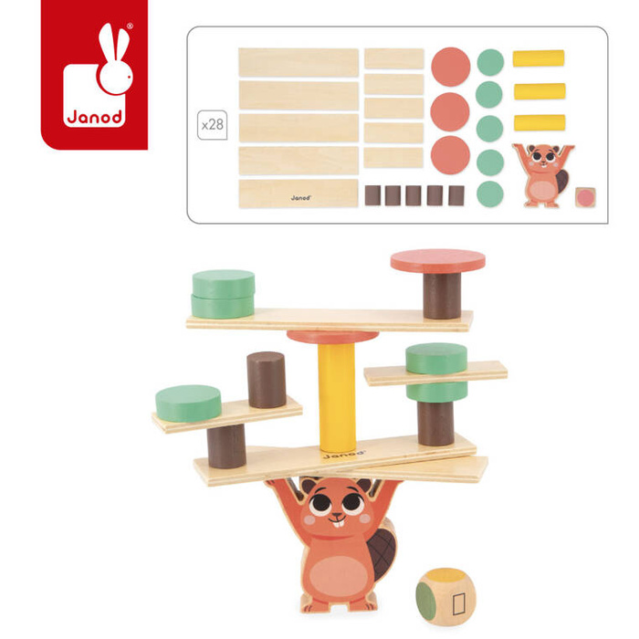 Zestaw zabawek edukacyjnych Box 36 m-cy J04066 Janod