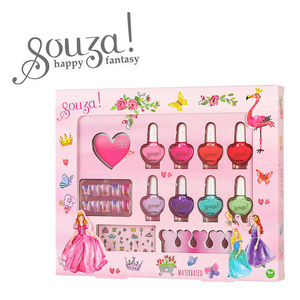 Lakiery i akcesoria do paznokci dla dzieci zestaw 12 el. Księżniczka Souza! 107130