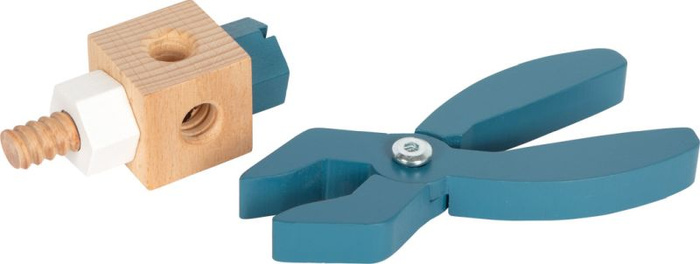 Walizka z narzędziami dla dzieci Warsztat Small Foot 12556 drewniane zabawki dla dzieci