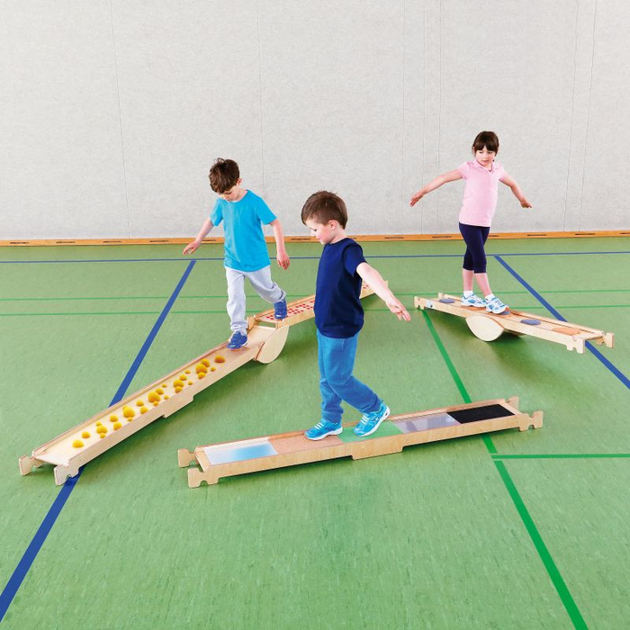 Tor przeszkód dla dzieci 7 elementów drewnianych Rocky Erzi 46388