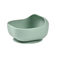 Silikonowa miseczka z przyssawką Sage green Beaba 913547
