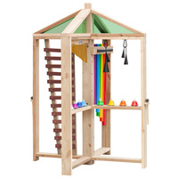 Muzyczny drewniany Plac zabaw XXL CLASSIC WORLD EDU CW70163 Dzwonki Cymbałki i Dzwoneczki dla dzieci do zabawy