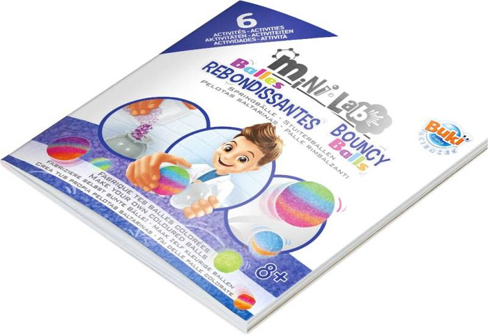Eksperymenty dla dzieci Mini Lab Podskakujące Piłki 3009 Buki