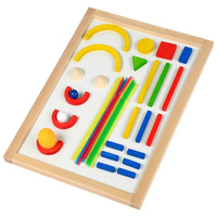 Tablica magnetyczna dla dzieci Flipper logopedyczny, 110152-Pilch, zabawki edukacyjne