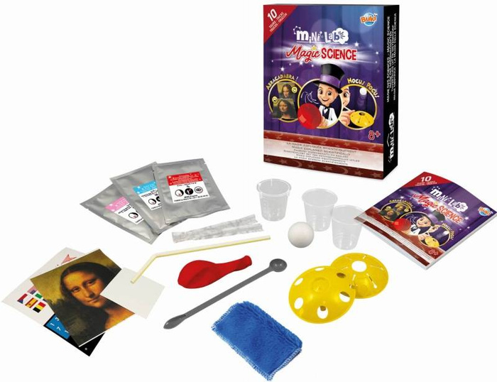 Mini lab MAGICZNA NAUKA 3015-Buki, nauka i zabawa dla dzieci