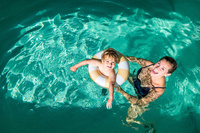 Kółko do pływania małe Ø 40 cm Banana Blue QUUT 173281