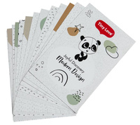 Mata edukacyjna z drewnianym stojakiem Tiny Love TL1208306830 Gimnastyka dla niemowląt czarno-biała Décor