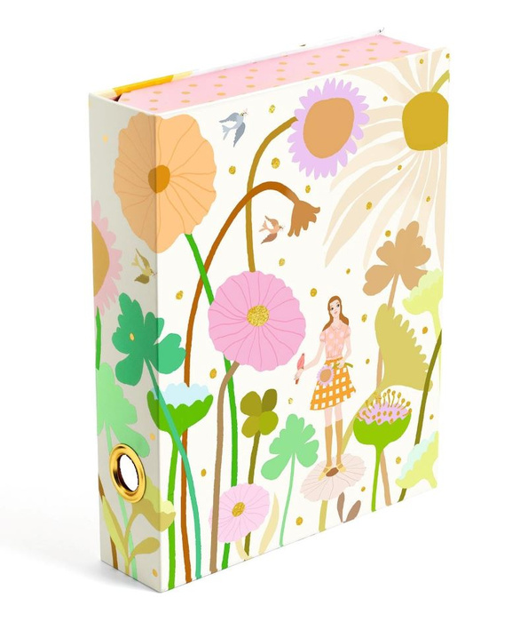 Segregator z zestawem papierniczym Tinou Djeco DD03507 kreatywna zabawa dla dzieci