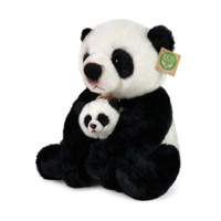Pluszowa Panda z dzieckiem 27 cm Rappa 991521