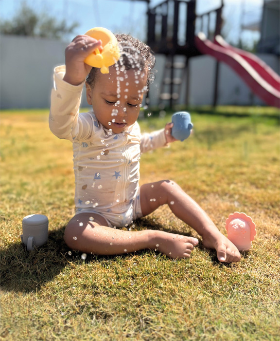 Zabawki do kąpieli 4 silikonowe zwierzątka Small Foot 12753