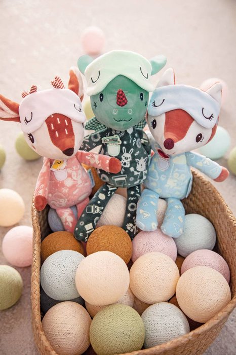 Przytulanka do spania świecąca w ciemności Sarenka Stella 32cm 83448 Lilliputiens