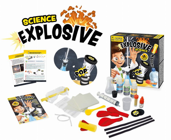 Wybuchowa nauka 15 eksperymentów Buki 2161 zabawki rozwojowe dla dzieci