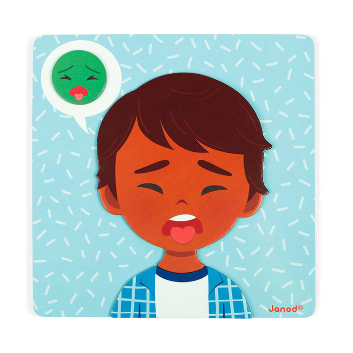 Magnetyczna układanka Emocje, Janod J08038